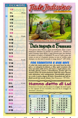 Calendario Frate Indovino 2021 - Laudato si' - Libreria Romani